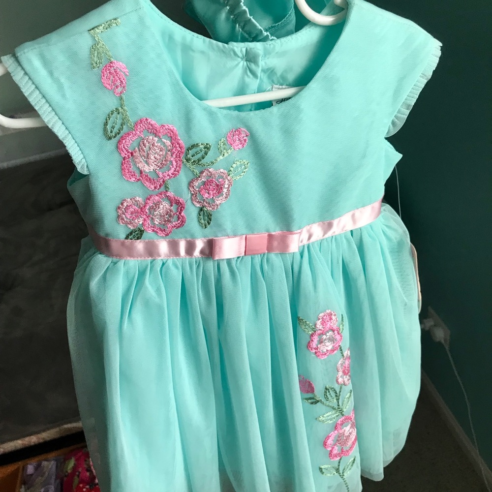 NWT 18month baby girl dress w/bloomer - Picture 1 of 2